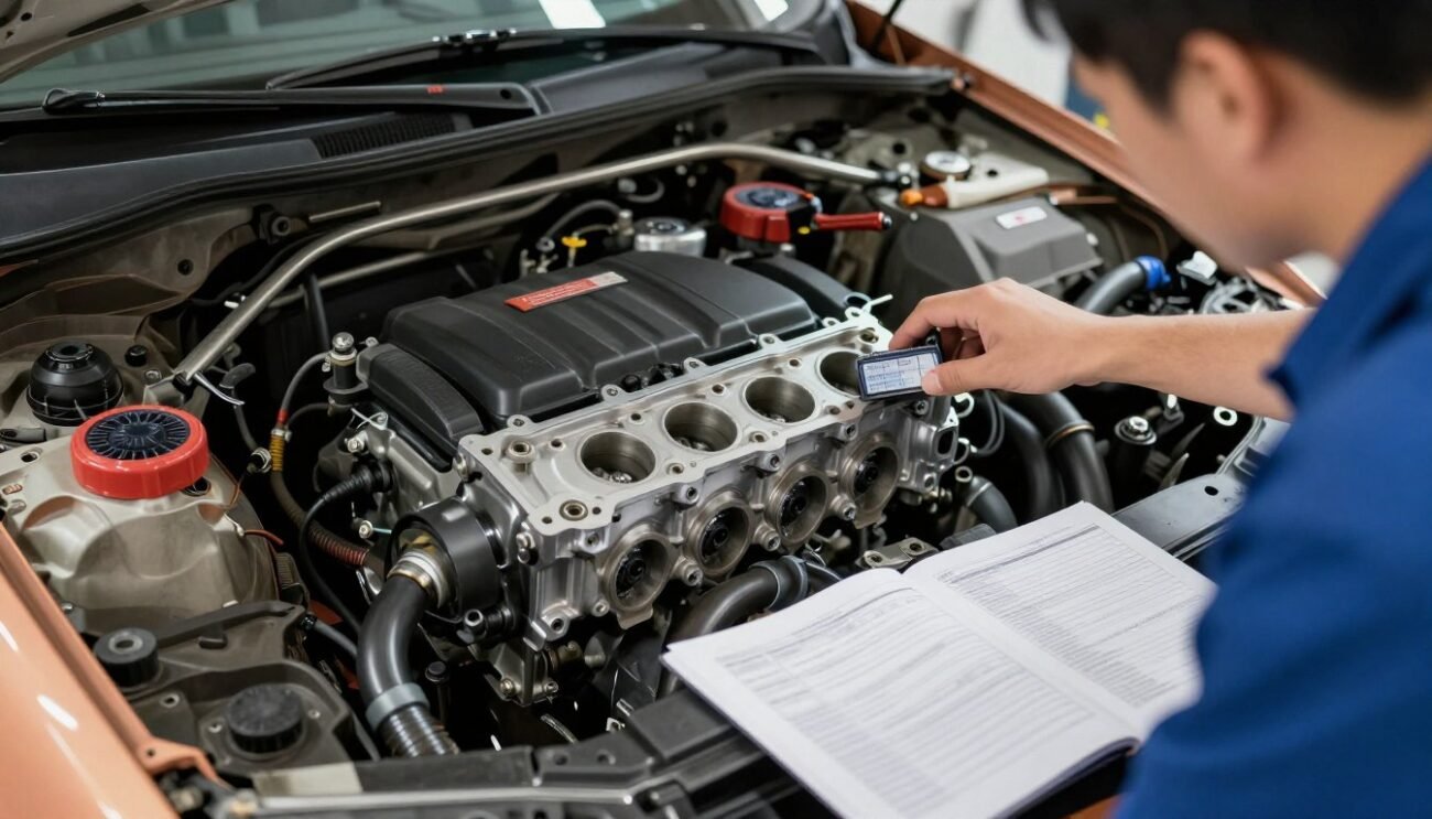 Engine mounting points and physical fitment verification Engine mounting points and physical fitment verification
