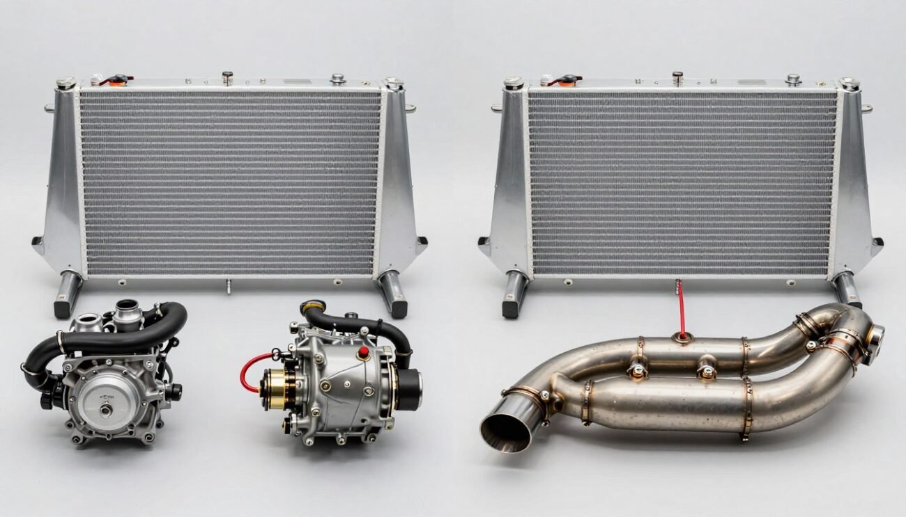 JDM engine cooling system and exhaust compatibility JDM engine cooling system and exhaust compatibility