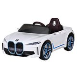 New Aim 12v Licensed I4 BMW Sports Electric Kids Ride On with Remote - White