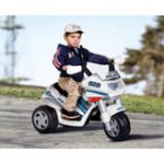 Peg Perego Raider Police 6v Kids Ride-On Motorbike
