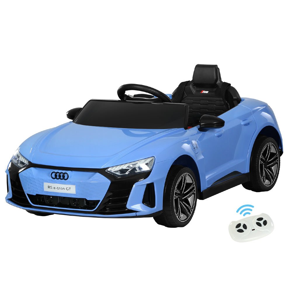 Audi RS e-tron GT 12V Licensed Electric Kids Ride On Car - Blue Audi RS e-tron GT 12V Licensed Electric Kids Ride On Car - Blue