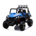 Big 2-Seat Trail-Cat 24v Kids Ride-On Buggy w/ Remote - Blue