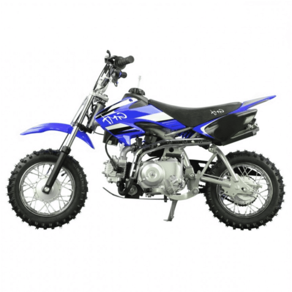 GMX 50cc Moto50 4-Stroke Petrol Powered Kids Dirt Bike - Blue