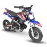 GMX 70cc 4-Stroke Semi-Auto Pro Kids Dirt Bike - Blue