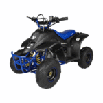 GMX 70cc Ripper-X Junior Petrol Powered Kids Quad Bike - Black / Blue