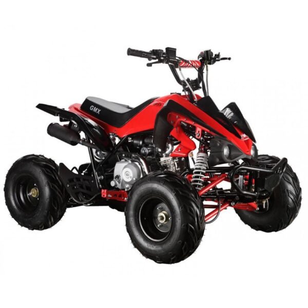 GMX Beast 110cc Petrol-Powered 4-Stroke Kids Sports Quad Bike - Red