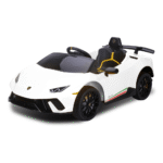 Kahuna Lamborghini 12v Performante Kids Electric Ride On with Remote - White