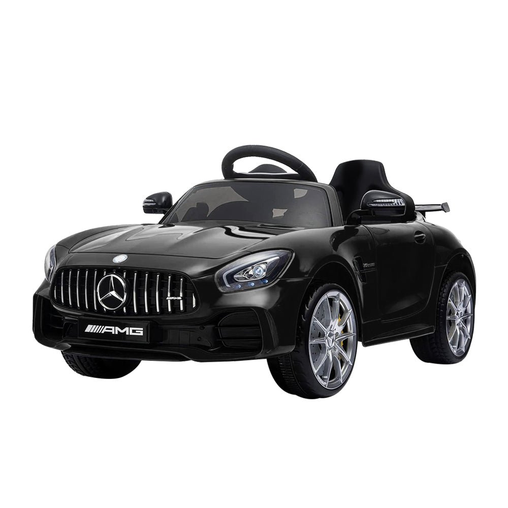 Mercedes-AMG GT R Licensed 12v Kid's Ride-On Car – Black Mercedes-AMG GT R Licensed 12v Kid's Ride-On Car – Black
