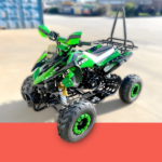 MJM 125cc 3+1 Petrol Powered Kids Sports Quad Bike - Green