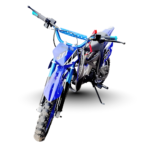 MJM 49cc Petrol Powered 2-Stroke Kids Dirt Bike - Blue