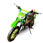 MJM 49cc Petrol Powered 2-Stroke Kids Dirt Bike - Green