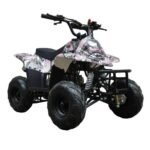 Motoworks 110cc Petrol Powered 4-Stroke Sports Kids Quad Bike - Pink