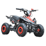 Motoworks 49cc Petrol Powered 2-Stroke Sports Kids Quad Bike - Red