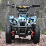 Motoworks 500w 36v Electric Farm Brushless Kids Quad Bike - Blue