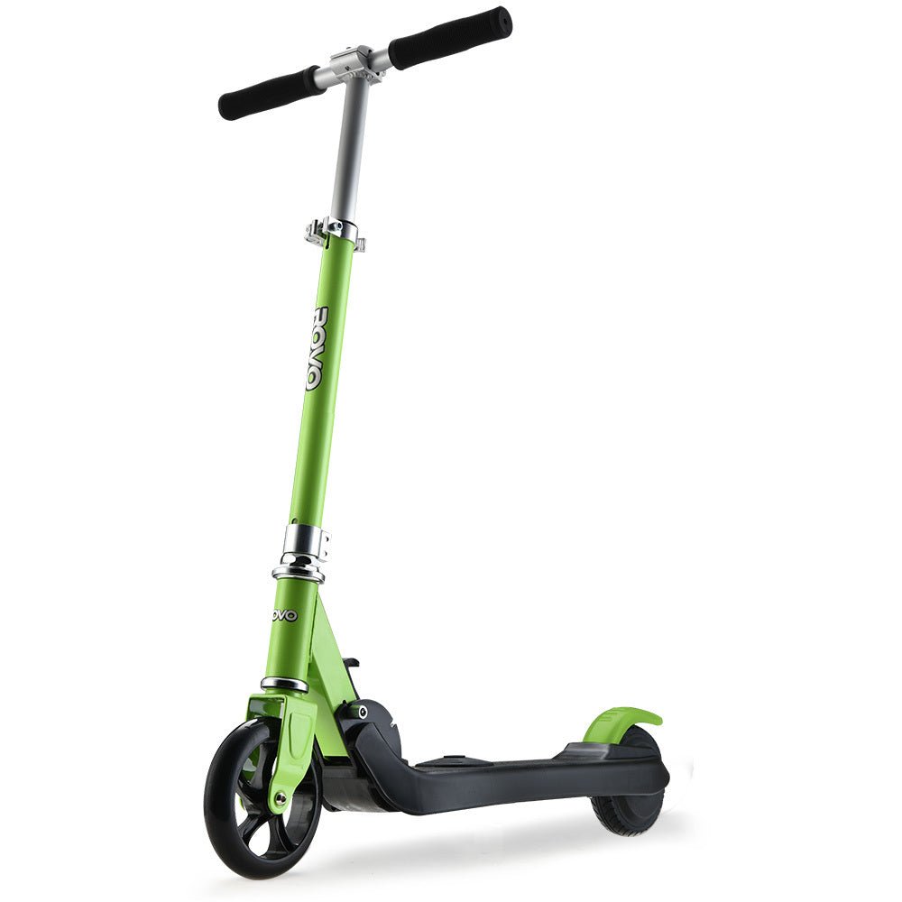 Rovo Kids 125W Foldable Kids Electric Scooter - Green Rovo Kids 125W Foldable Kids Electric Scooter - Green